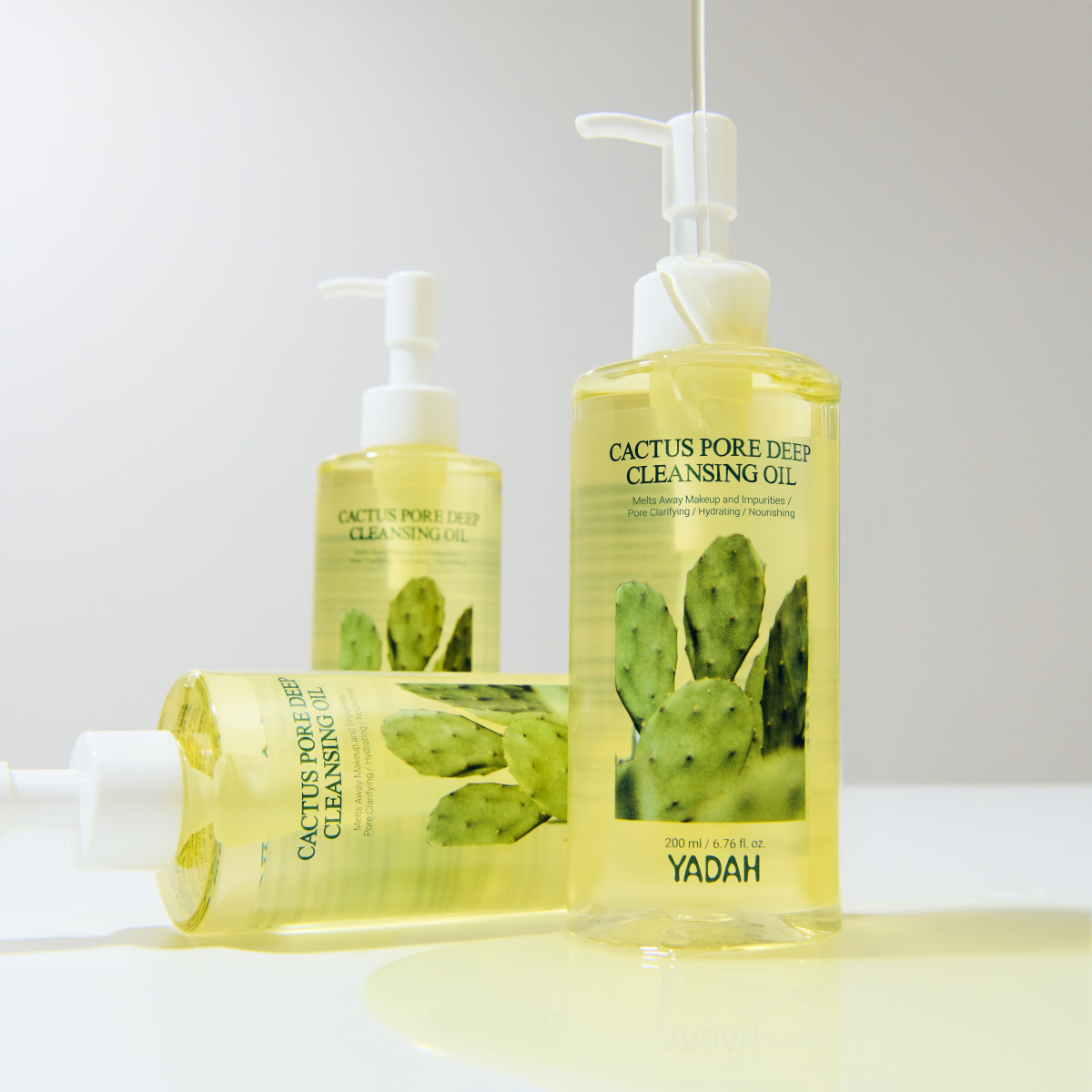 Aceite Limpiador Yadah Cactus Pore Deep 200ml