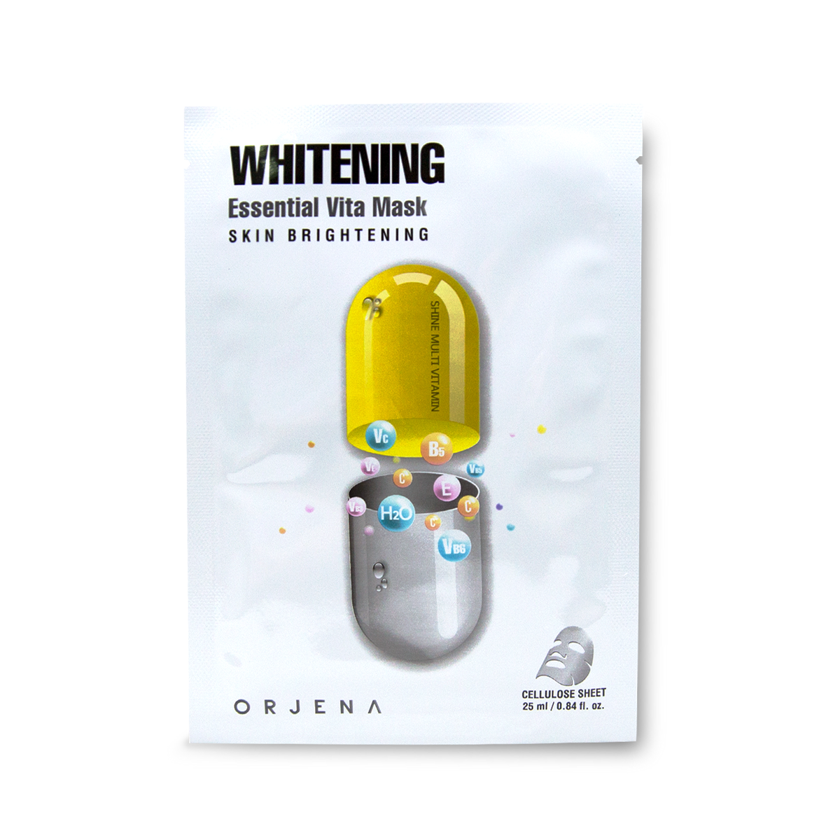Mascarilla De Papel Orjena Brightening Essential Vita 25ml