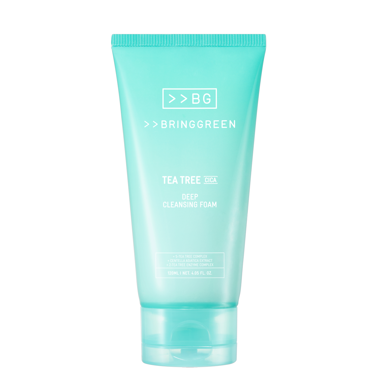 Espuma Limpiadora Bringgreen Tea Tree Cica Deep 120ml