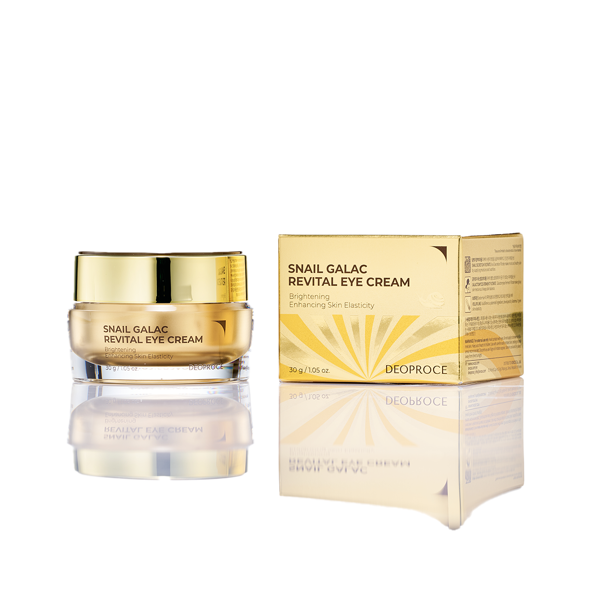 Contorno De Ojos Deoproce Snail Galactic Revital 30gr