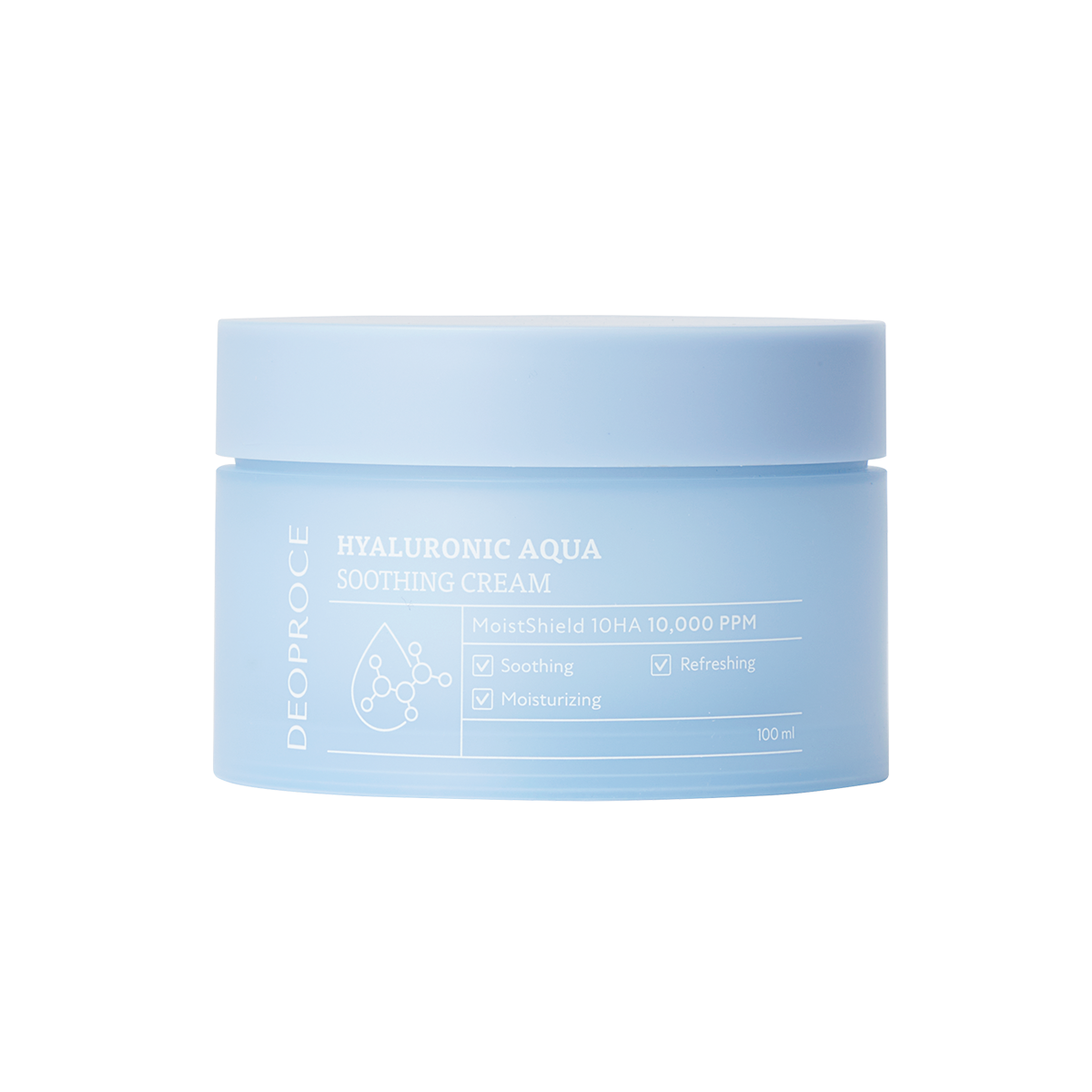 Crema Facial Deoproce Hyaluronic Aqua Soothing 100ml