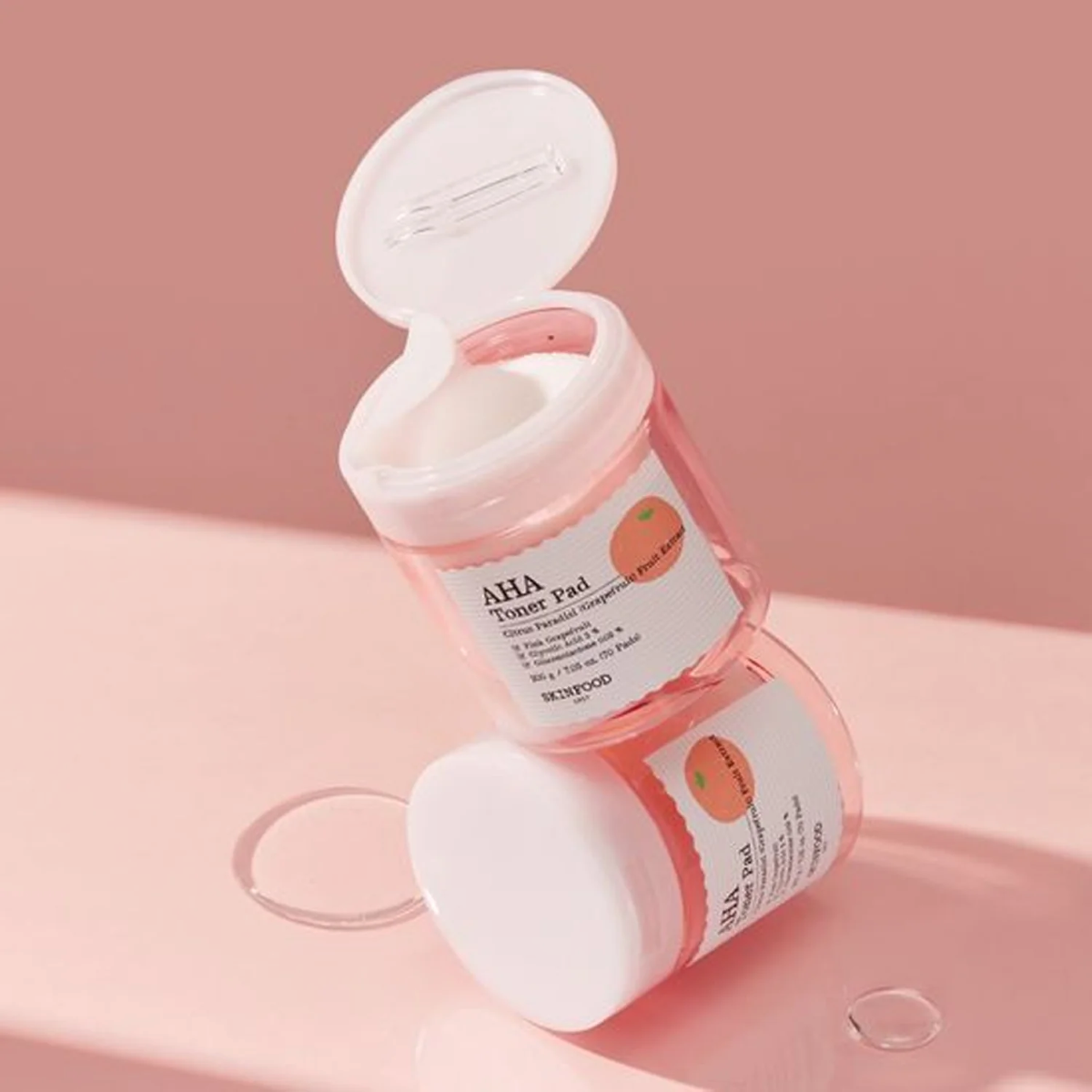 Pad Tonificante Skinfood Pink Grapefruit Aha 70Pcs