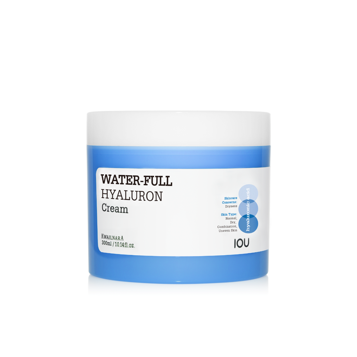 Crema Facial IOU WATER-FULL HYALURON 300ML