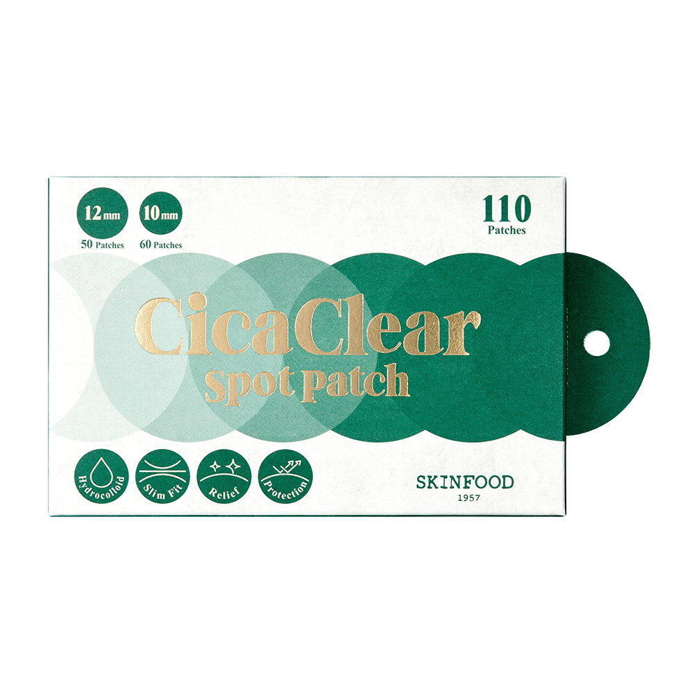 Parches Faciales Skinfood Cica Clear 110 Unidades