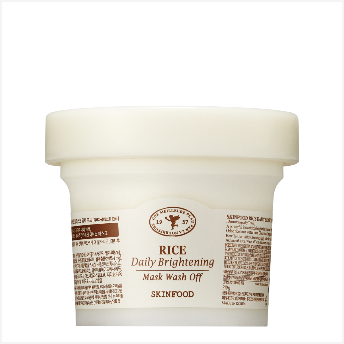 Mascarilla Facial Skinfood Rice Daily Brightening V2 210gr