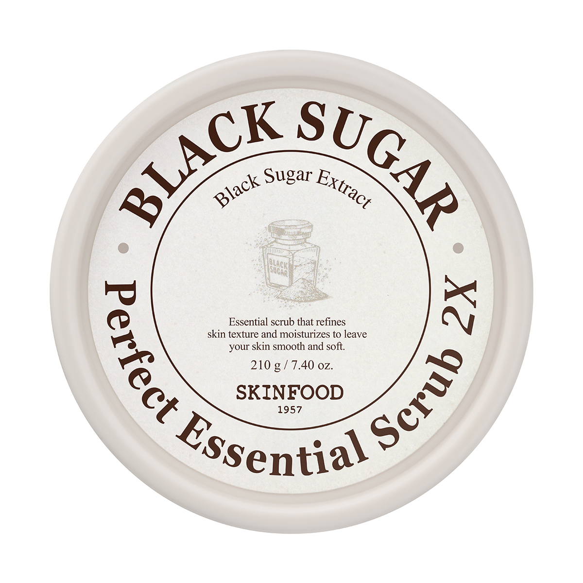 Exfoliante Facial Skinfood Black Sugar Perfect 2X 210gr