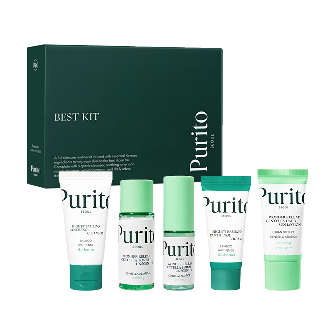 Set Skincare Purito Seoul Best 30ml / 30ml / 15ml x 3