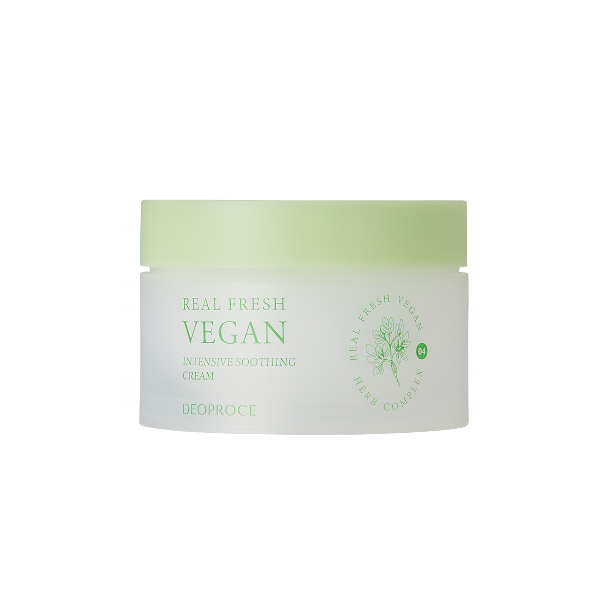 Crema Facial Deoproce Real Fresh Vegan 100gr
