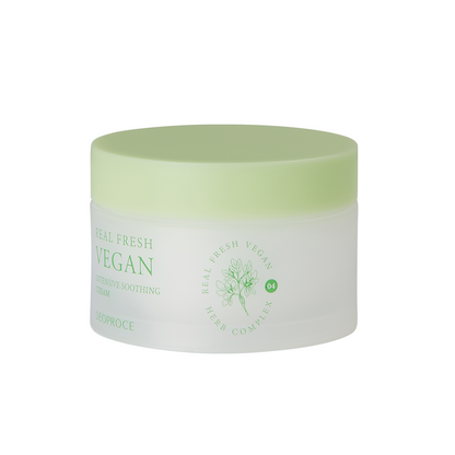 Crema Facial Deoproce Real Fresh Vegan 100gr