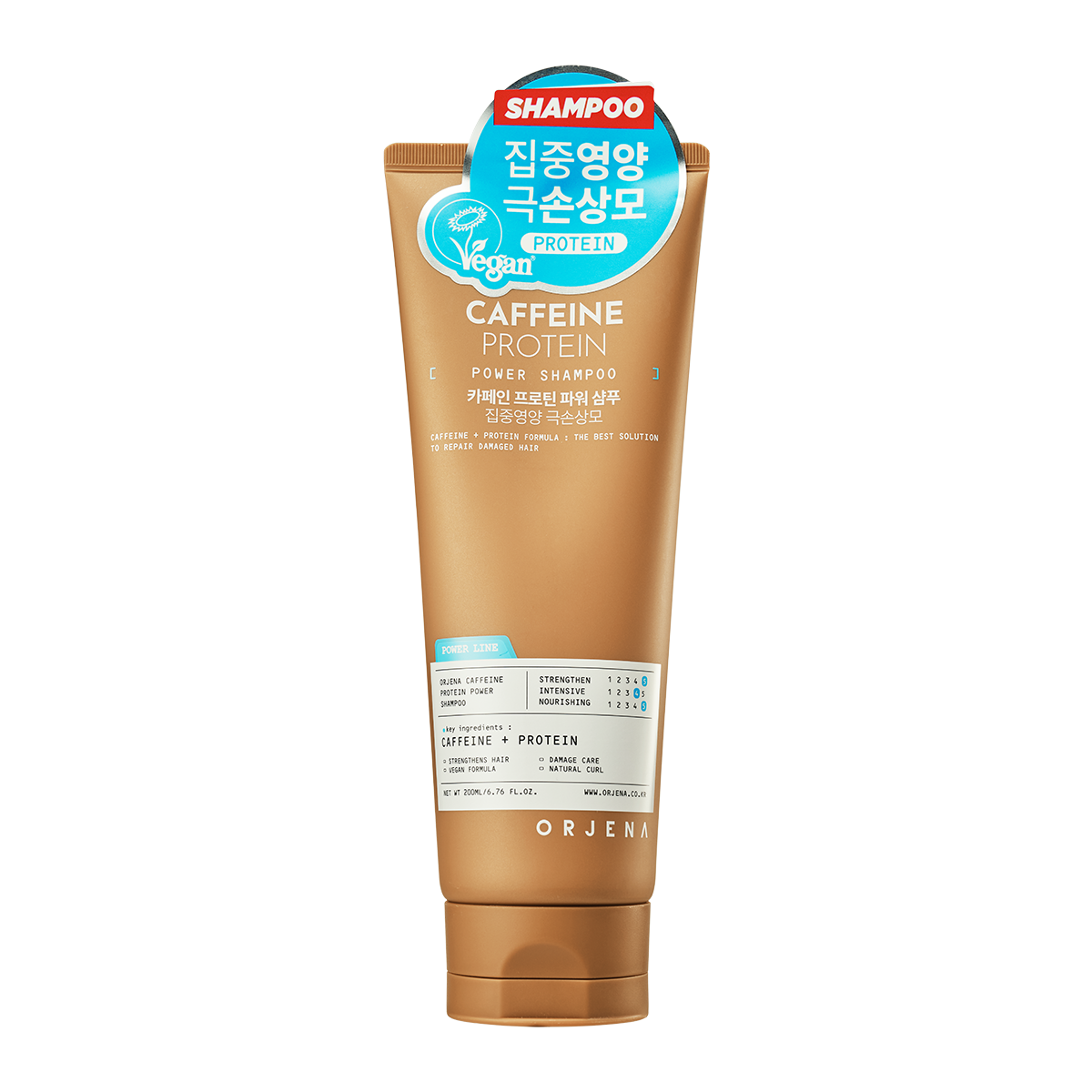 Shampoo Orjena Caffeine Protein Power 200ml