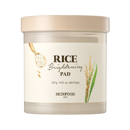 Pad Tonificante Skinfood Rice Brightening 60Pcs