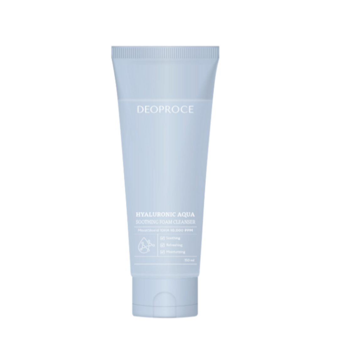 Espuma Limpiadora Deoproce Hyaluronic Aqua Soothing 150gr