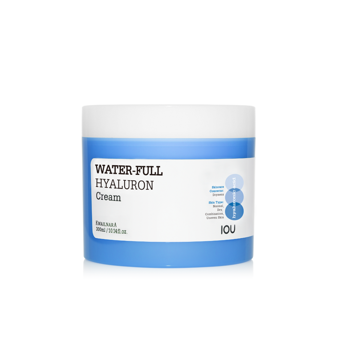 Crema Facial IOU WATER-FULL HYALURON 300ML