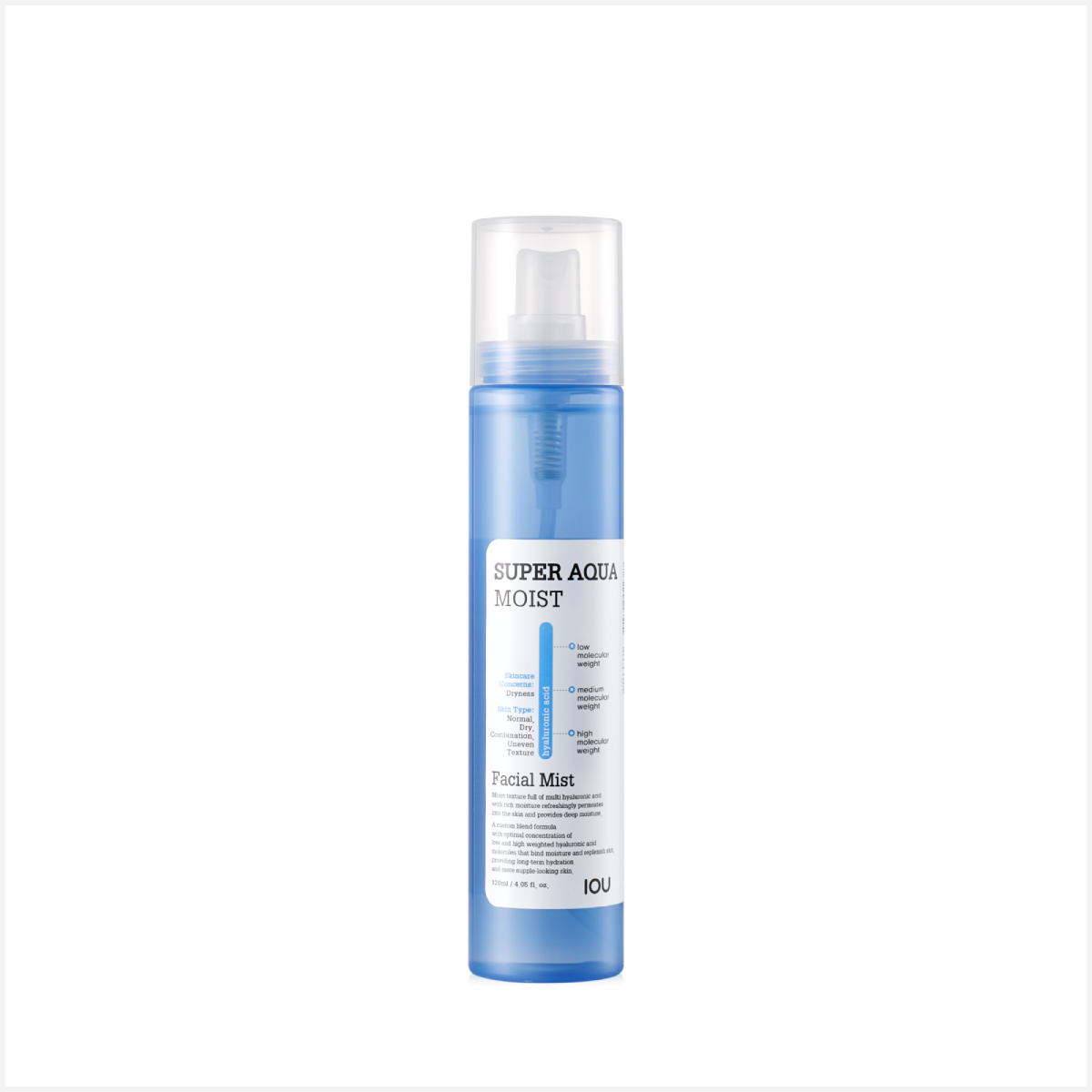 Mist Facial Iou Super Aqua Moist 120ml