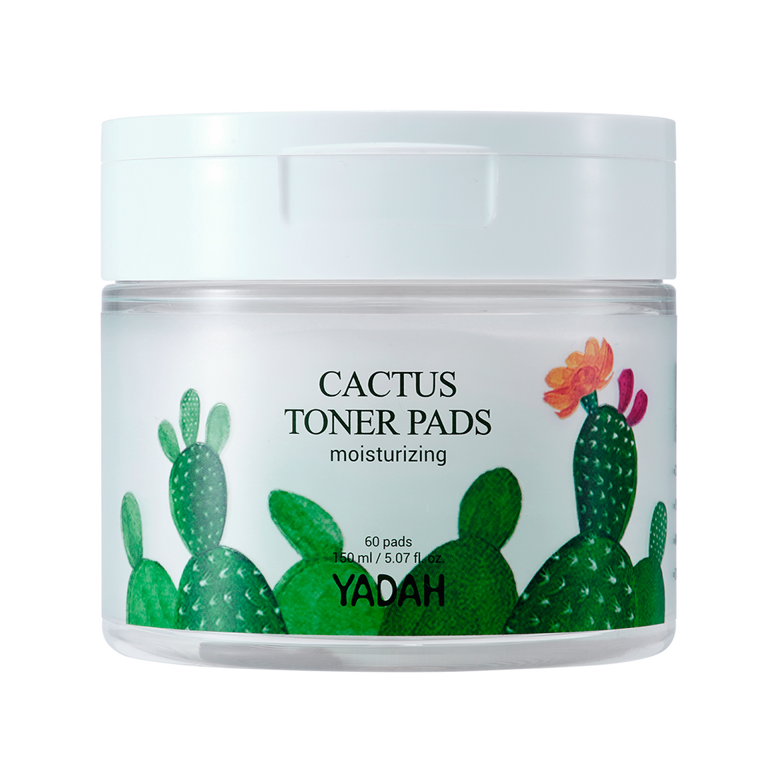 Pad Tonificante Yadah Cactus 60Pcs